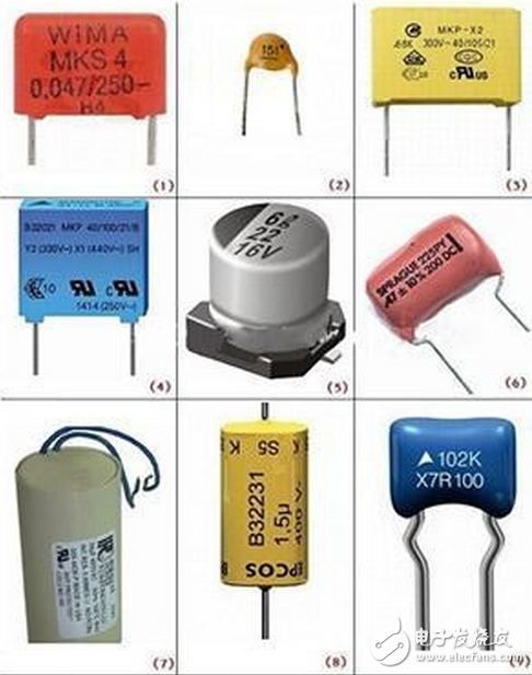 科普：電子入門根基22UF 16V知識(shí)之種種電容器的識(shí)別