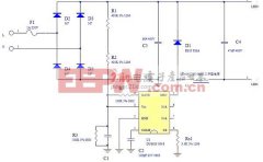 無電解電容的3.3UF 400V3W非斷絕球泡燈方案