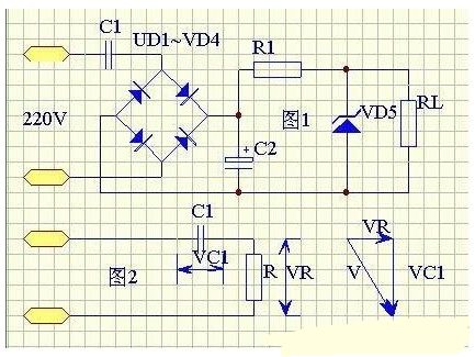 幾個最簡儉樸用的1000UF 6.3V電容降壓原理闡發(fā)